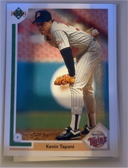1991 Upper Deck #39 Kevin Tapani — front