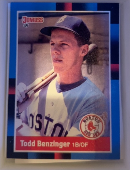 1988 Donruss #297 Todd Benzinger — front