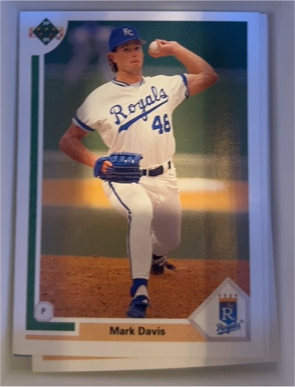 1991 Upper Deck #541 Mark Davis — front