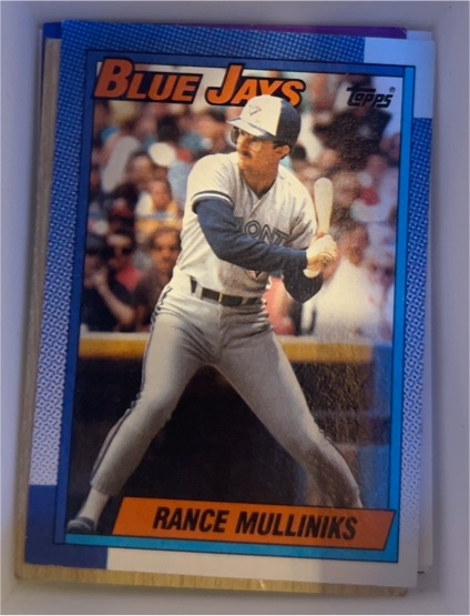 1990 Topps #466 Rance Mulliniks — front