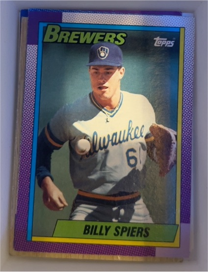 1990 Topps #538 Billy Spiers — front