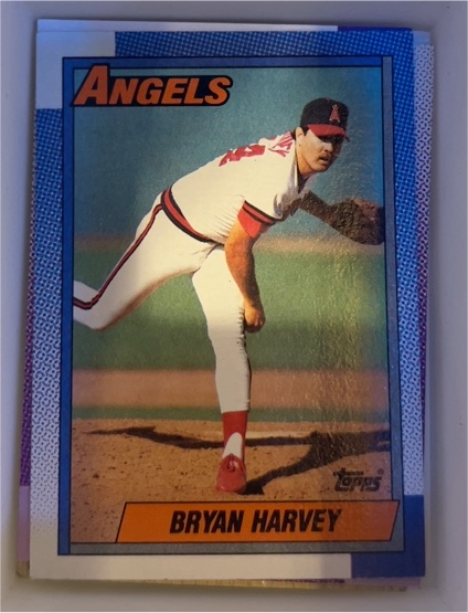 1990 Topps #272 Bryan Harvey California Angels — front