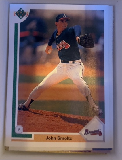1991 Upper Deck #264 John Smoltz — front