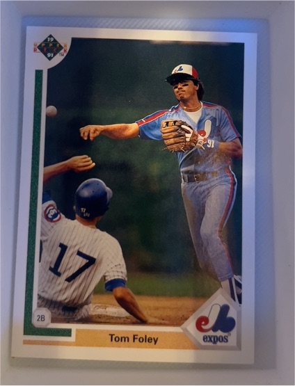 1991 Upper Deck #381 Tom Foley — front