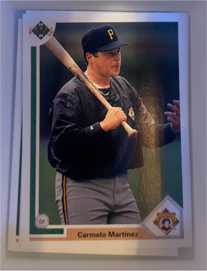 1991 Upper Deck #92 Carmelo Martinez — front