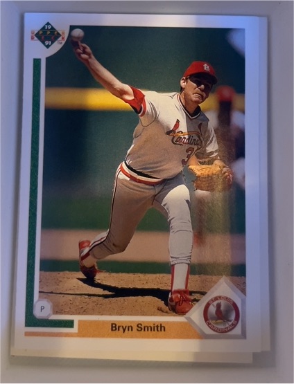 1991 Upper Deck #307 Bryn Smith — front
