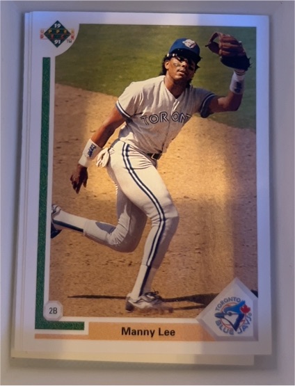 1991 Upper Deck #142 Manny Lee — front