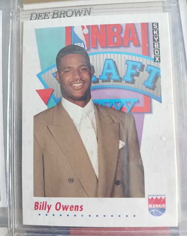 1991-92 SkyBox #515 Billy Owens Rookie — front