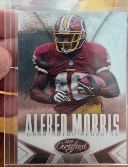 2014 Panini Certified #100 Alfred Morris — front