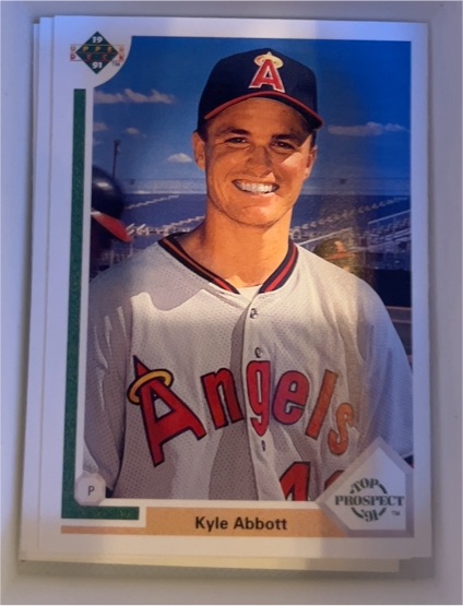 1991 Upper Deck #51 Kyle Abbott — front