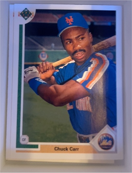 1991 Upper Deck #514 Chuck Carr — front