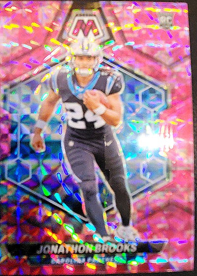 2024 Panini Mosaic #345 Jonathon Brooks — front