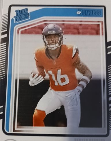2024 Donruss #338 Troy Franklin Rated Rookie — front
