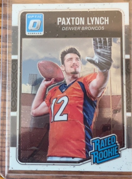 2016 Donruss Optic #190 Paxton Lynch — front