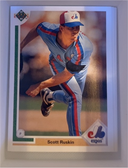 1991 Upper Deck #383 Scott Ruskin — front