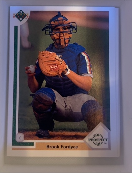 1991 Upper Deck #64 Brook Fordyce — front