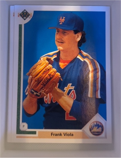 1991 Upper Deck #122 Frank Viola — front