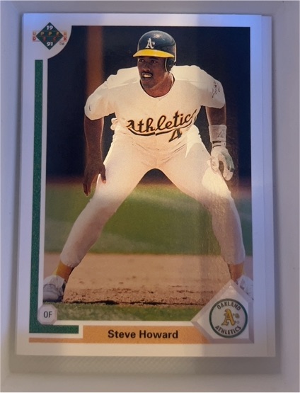 1991 Upper Deck #277 Steve Howard — front