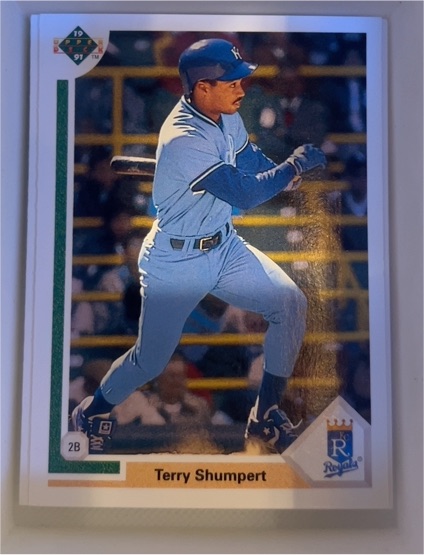 1991 Upper Deck #19 Terry Shumpert — front