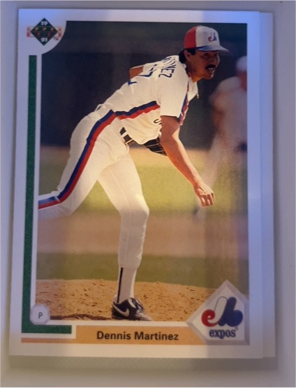 1991 Upper Deck #385 Dennis Martinez — front