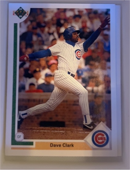 1990 Upper Deck #90 Dave Clark — front