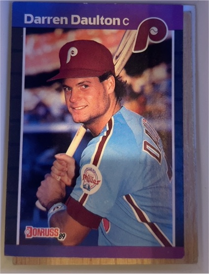 1989 Donruss #549 Darren Daulton — front