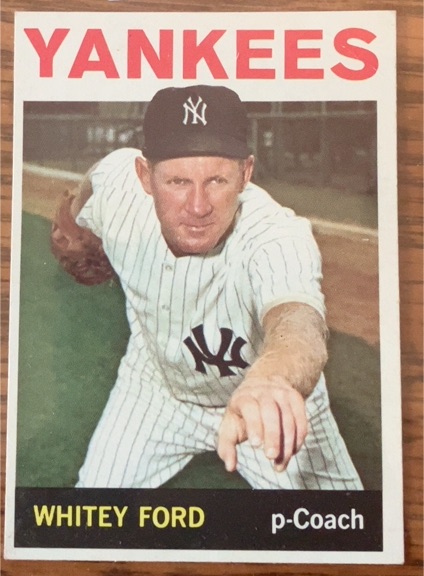 1964 Topps #380 Whitey Ford — front