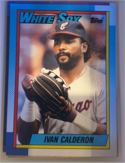 1990 Topps #569 Ivan Calderon Chicago White Sox — front