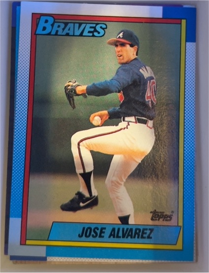 1990 Topps #782 Jose Alvarez — front