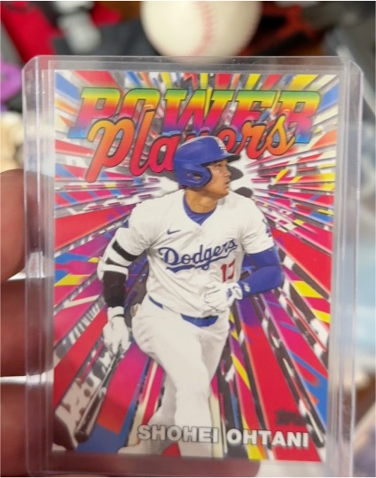 2025 Topps Series 1 Celebration Power Players #PP-1 Shohei Ohtani — front