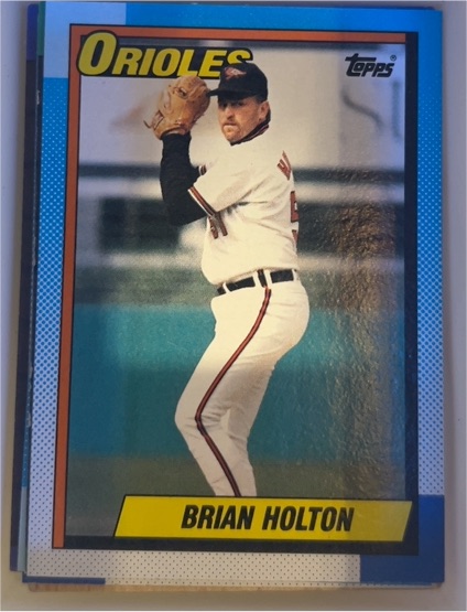 1990 Topps #179 Brian Holton — front