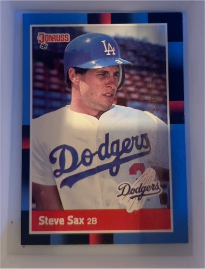 1988 Donruss #176 Steve Sax — front