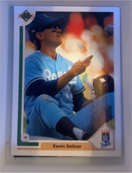 1991 Upper Deck #433 Kevin Seitzer — front