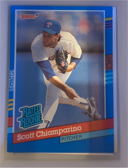 1991 Donruss #42 Scott Chiamparino — front