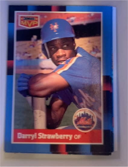 1988 Donruss #BC-20 Darryl Strawberry MVP — front