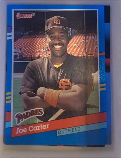 1991 Donruss #298 Joe Carter — front