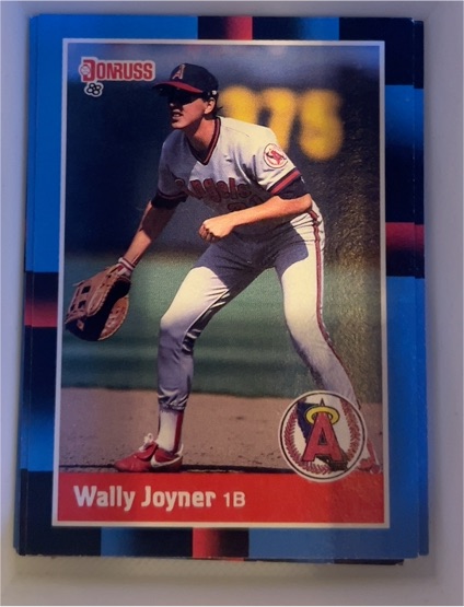 1988 Donruss #110 Wally Joyner — front