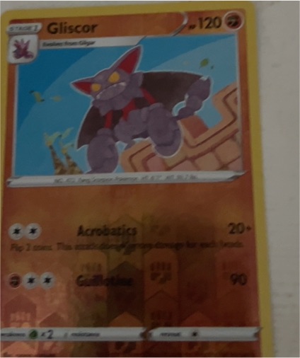 2021 Pokemon TCG Battle Styles #72 Gliscor — front