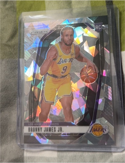 2024-25 Panini Prizm #243 Bronny James Jr. — front