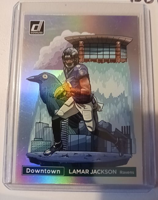 2024 Donruss Downtown #1 Lamar Jackson — front
