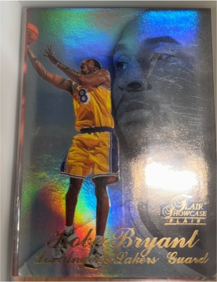 1997-98 Fleer Flair Showcase Showtime Kobe Bryant — front