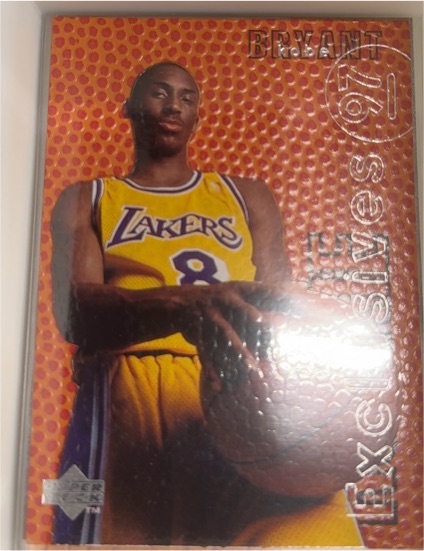 1996-97 Upper Deck Rookie Exclusives #R10 Kobe Bryant — front