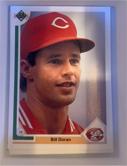 1991 Upper Deck #398 Bill Doran — front