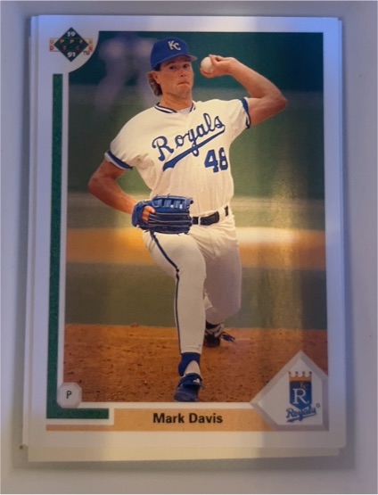 1991 Upper Deck #589 Mark Davis — front
