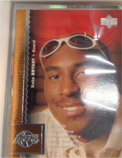 1996-97 Upper Deck #58 Kobe Bryant — front