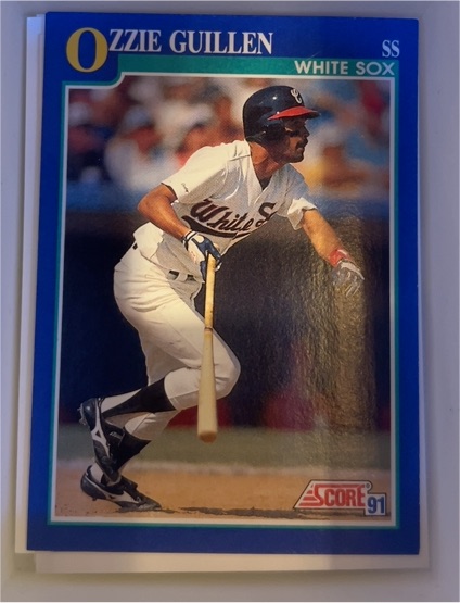 1991 Score #11 Ozzie Guillen — front