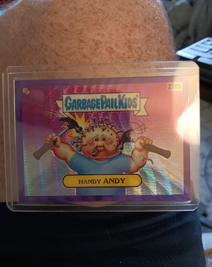 2023 Topps Garbage Pail Kids Chrome Series 6 #230b Handy Andy — front
