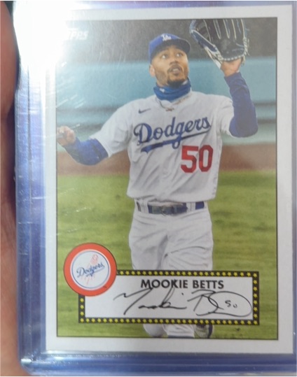 2021 Topps 1952 Redux #T52-6 Mookie Betts — front