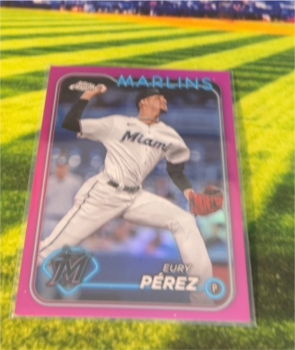 2024 Topps Chrome #6 Eury Perez — front