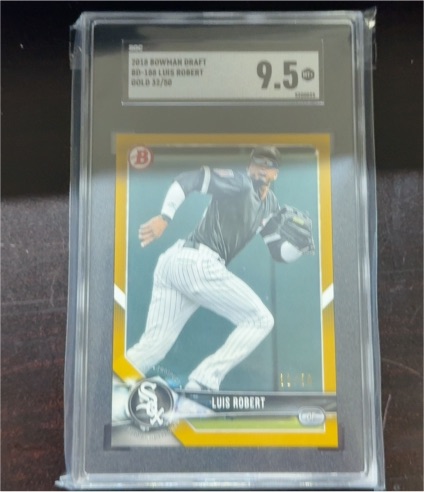 2018 Bowman Draft #BD-188 Luis Robert — front